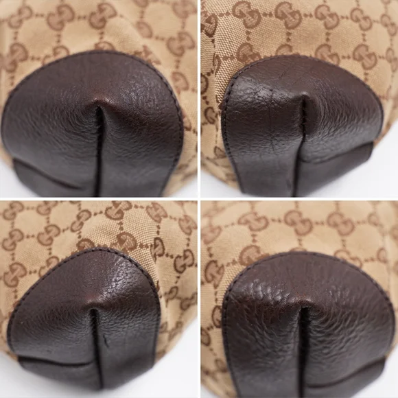 ❌️❌️SOLD❌️❌️BX19 💕 Gucci GG Canvas Interlocking Charm Tote - Picture 7 of 14